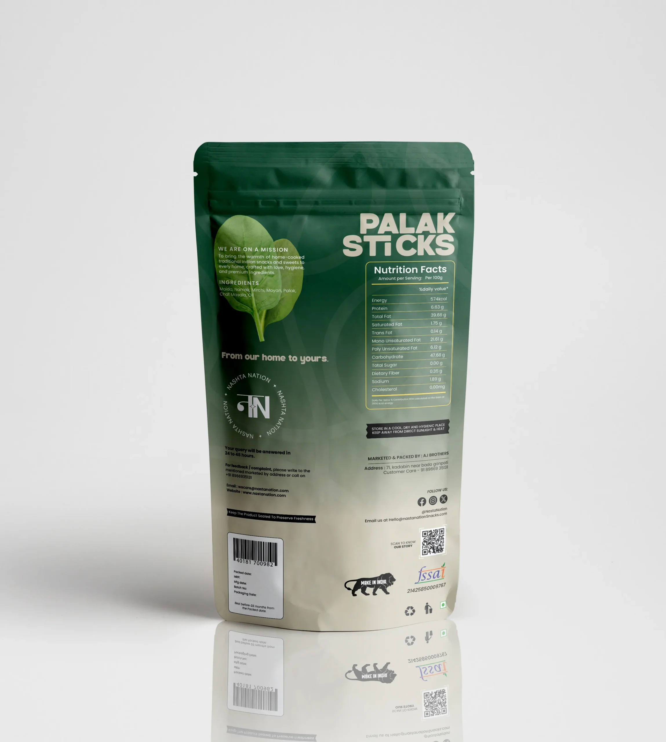 Palak Sticks - Image 2